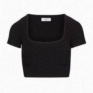 Aritzia Babaton Sculptknit Squaretank Top